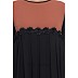Designer pleated abaya- Black-Rust Designer pleated abaya- Black-Rust