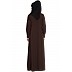 Designer Shrug Abaya- Brown
