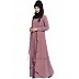 Designer Shrug Abaya- Puce Pink Designer Shrug Abaya- Puce Pink