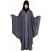 Dubai style designer Kaftan abaya- Grey Dubai style designer Kaftan abaya- Grey