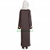Loose Fit Abaya- Shadow Grey Loose Fit Abaya- Shadow Grey