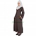 Loose Fit Abaya- Shadow Grey Loose Fit Abaya- Shadow Grey