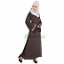 Loose Fit Abaya- Shadow Grey Loose Fit Abaya- Shadow Grey