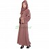 Loose Fit Abaya- Oriental Pink Loose Fit Abaya- Oriental Pink