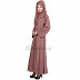 Umbrella Abaya- Oriental Pink