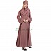 Umbrella Abaya- Oriental Pink