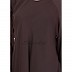 Umbrella cut abaya- Chocolate color