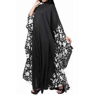 Floral printed Irani Kaftan