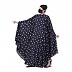 Irani kaftan with Floral print- Blue-White Irani kaftan with Floral print- Blue-White