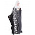 Islamic Dress- Kaftan with floral motifs Islamic Dress- Kaftan with floral motifs