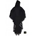 Kaftan Abaya- Black-Grey Kaftan Abaya- Black-Grey