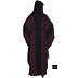 Kaftan Burqa - Black and Maroon