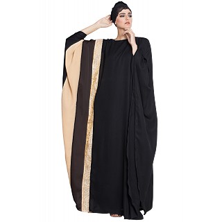 Premium multi-colored Kaftan abaya