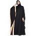 Premium multi-colored Kaftan abaya