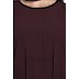Designer kaftan abaya with Ruffled border- Wine color Designer kaftan abaya with Ruffled border- Wine color