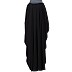Kaftan abaya with pleats- Black