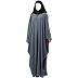 Kaftan abaya with pleats- Grey Kaftan abaya with pleats- Grey