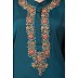 Royal Nida Kaftan Dress- Green Royal Nida Kaftan Dress- Green