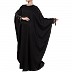 Designer Kaftan abaya with lacework- Black Designer Kaftan abaya with lacework- Black
