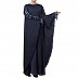 Designer Kaftan abaya with lacework- Navy Blue Designer Kaftan abaya with lacework- Navy Blue