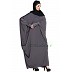 Free size kaftan abaya- Grey