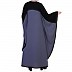 Duel colored Kaftan abaya - Grey-Black Duel colored Kaftan abaya - Grey-Black
