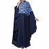 Irani Kaftan with printed fabric- Blue Irani Kaftan with printed fabric- Blue