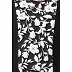 Printed Dress with Black panels Printed Dress with Black panels