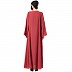 Casual dress abaya with Contrast Buttons- Carrot Casual dress abaya with Contrast Buttons- Carrot