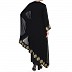 Double layered Bridal abaya with Golden lacework Double layered Bridal abaya with Golden lacework