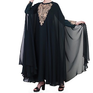 Premium designer abaya with Embroidery work