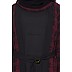 Shrug abaya- Black and Maroon Check Shrug abaya- Black and Maroon Check