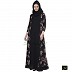 Shrug Abaya with black printed shrug Shrug Abaya with black printed shrug