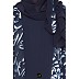 Printed Shrug abaya- Navy Blue-White Printed Shrug abaya- Navy Blue-White