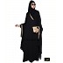Designer Kaftan abaya- Black Designer Kaftan abaya- Black