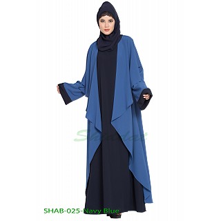 Designer Shrug abaya combo