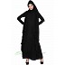 Shrug abaya- Black-Black Shrug abaya- Black-Black