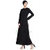 Shrug abaya- Black-Black Shrug abaya- Black-Black