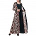 Printed Shrug Abaya- Green-Multi color Printed Shrug Abaya- Green-Multi color