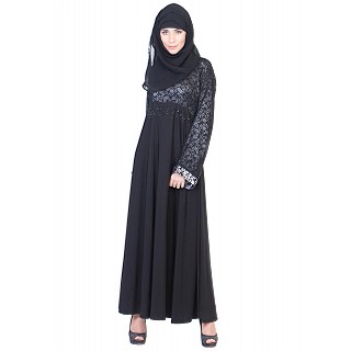 Frock Style Black burqa