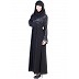Frock Style Black burqa