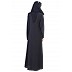 Umbrella Style Black Abaya with Silver Stone Umbrella Style Black Abaya with Silver Stone