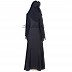 Dubai Style Umbrella design black Abaya with Double layer work Dubai Style Umbrella design black Abaya with Double layer work
