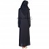 A-Line with V design Black Abaya A-Line with V design Black Abaya