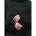Double layered hand embroidered kaftan cum abaya- Green Double layered hand embroidered kaftan cum abaya- Green