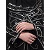 Beads and Sequence Hand embroidered Party wear abaya- Black and silver Beads and Sequence Hand embroidered Party wear abaya- Black and silver