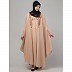 Threads Embroidery Irani Kaftan - Skin Threads Embroidery Irani Kaftan - Skin