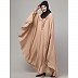 Threads Embroidery Irani Kaftan - Skin Threads Embroidery Irani Kaftan - Skin
