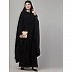 Front open Irani Chador-Black Front open Irani Chador-Black