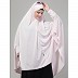 Prayer hijab in stretchable Jersey fabric-Baby Pink Prayer hijab in stretchable Jersey fabric-Baby Pink